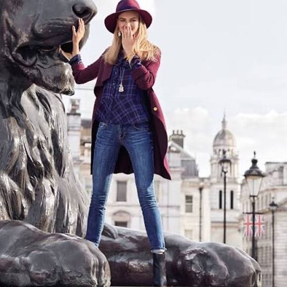 CAbi Regal Cardigan in Mulberry #3350 Medium - Picture 3 of 11